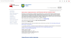 Desktop Screenshot of bip.slaskie.pl